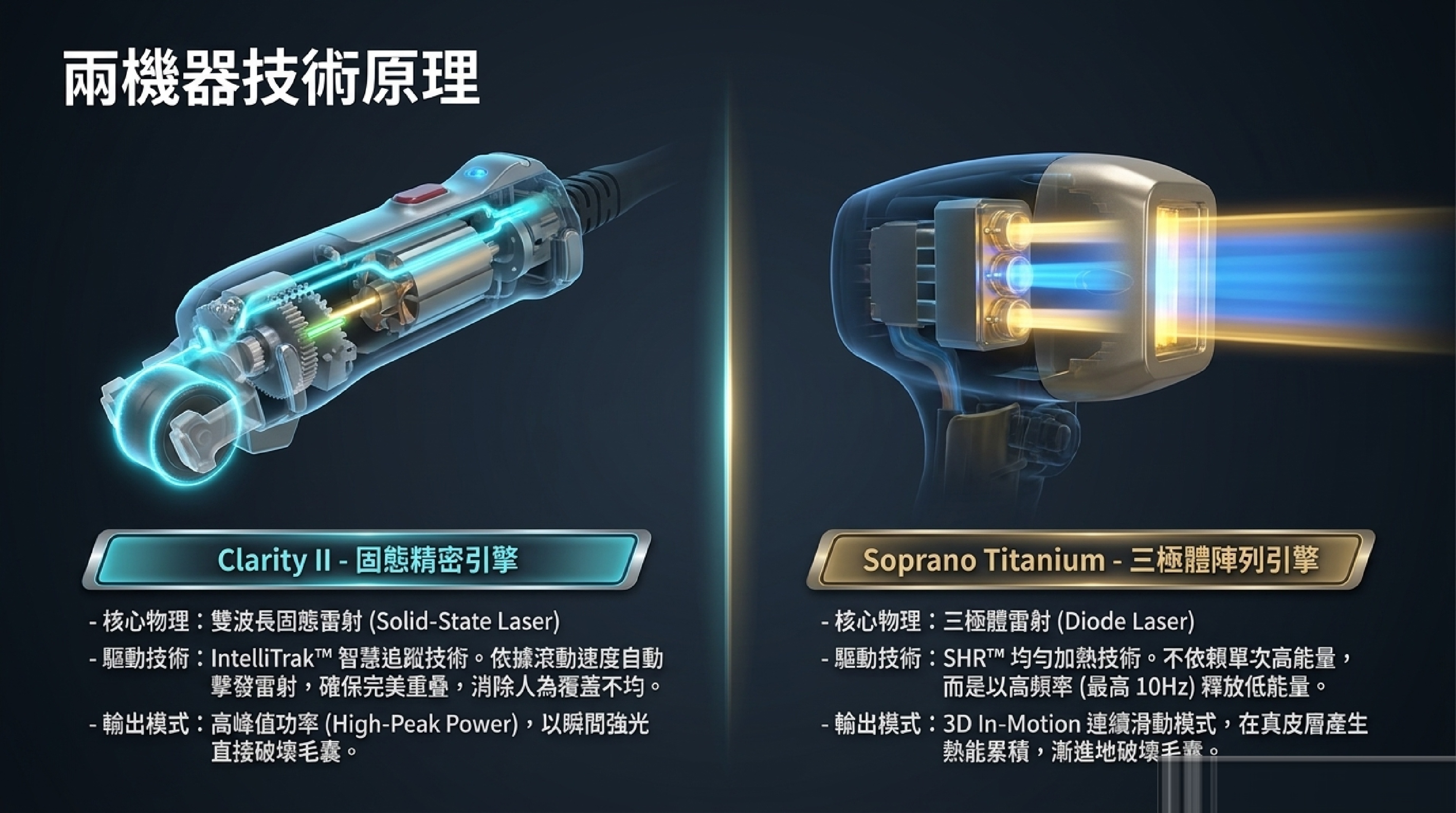 Clarity II 固態精密引擎 vs Soprano Titanium 三極體陣列引擎技術原理對比