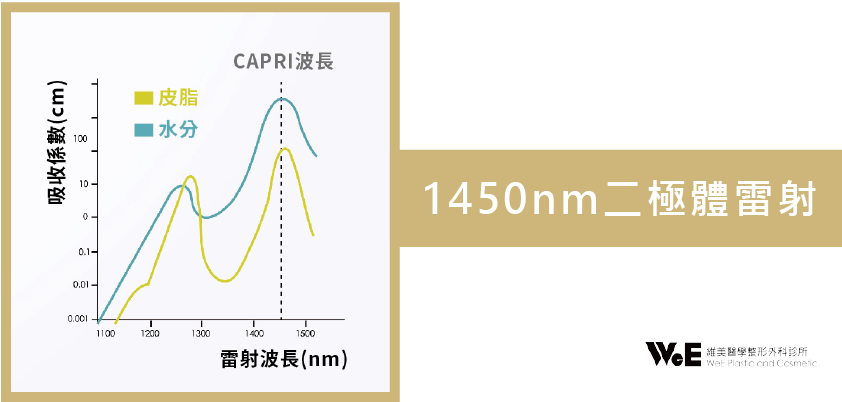 CAPRI 藍雷射 — 1450nm 二極體雷射機制